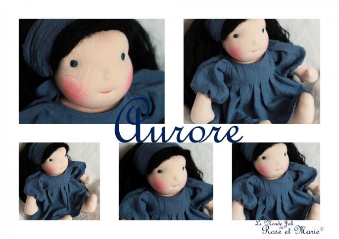 Aurore le monde joli de rose et marie