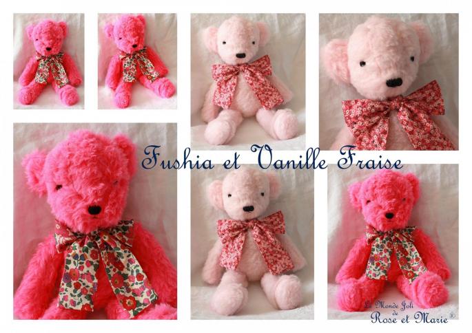Fushia et Vanille fraise