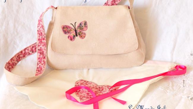 Sac à main enfant Le Monde Joli de Rose et Marie