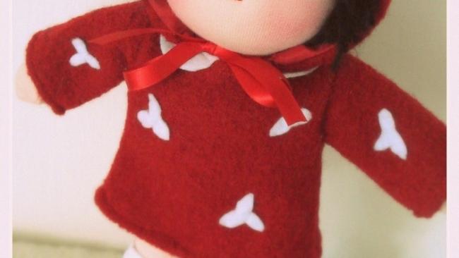 Poupée waldorf, poupée chiffon, poupée tissu, Le Monde Joli de Rose et Marie, Emilie, Domitille de Pressensee