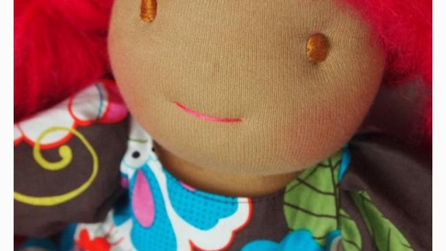 Poupée waldorf, poupée chiffon, poupée tissu, Le Monde Joli de Rose et Marie