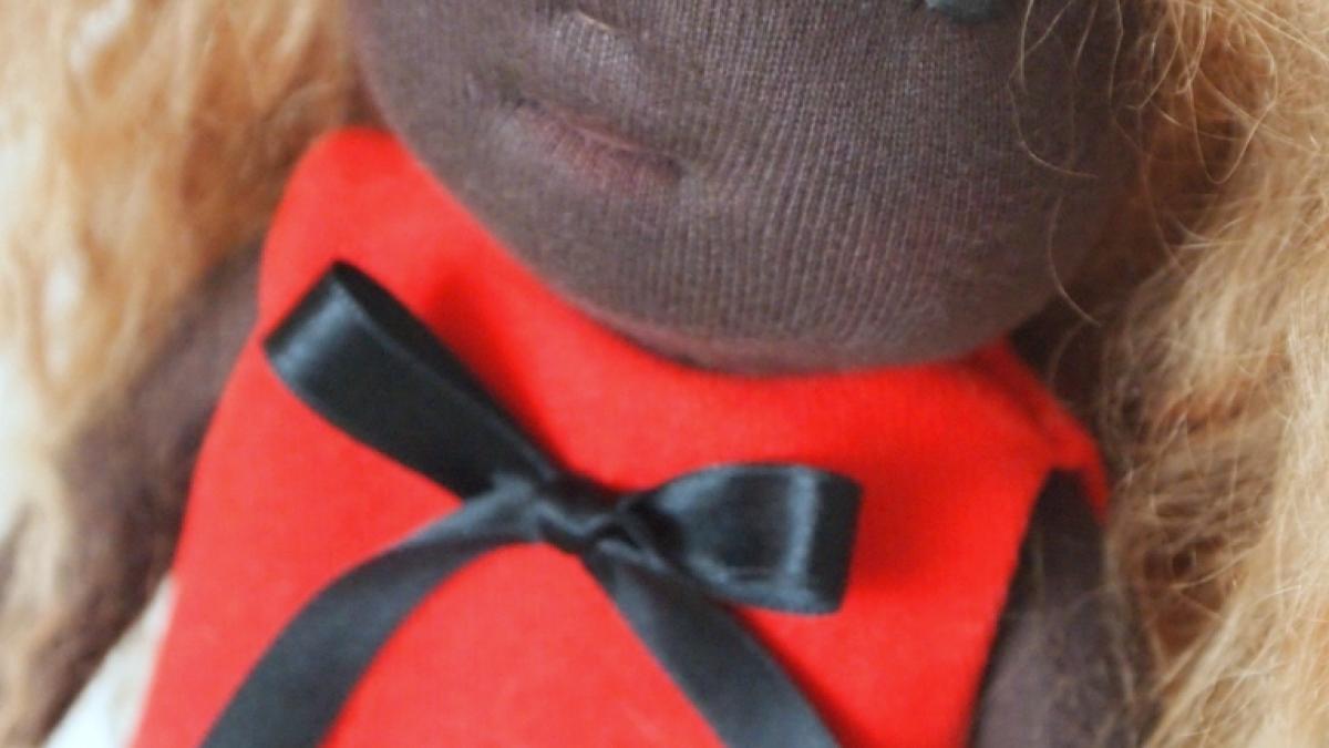 Poupée waldorf, poupée chiffon, poupée tissu, Le Monde Joli de Rose et Marie, création artisanale