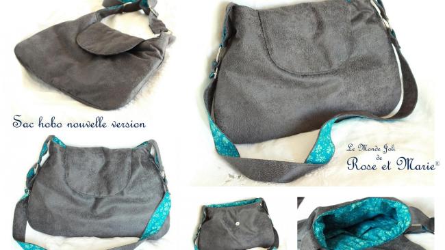 Sac en Liberty, sac à main en Liberty, sac à main, besace, Le Monde Joli de Rose et Marie