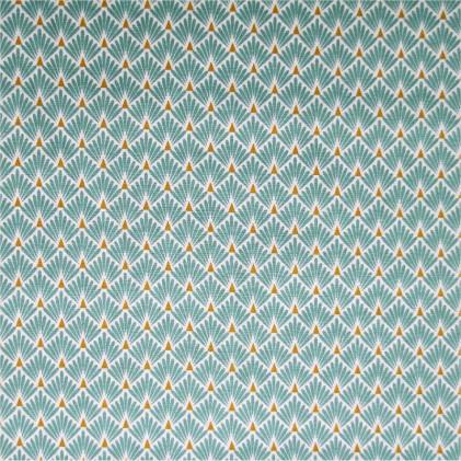 Tissu coton imprime ecaille